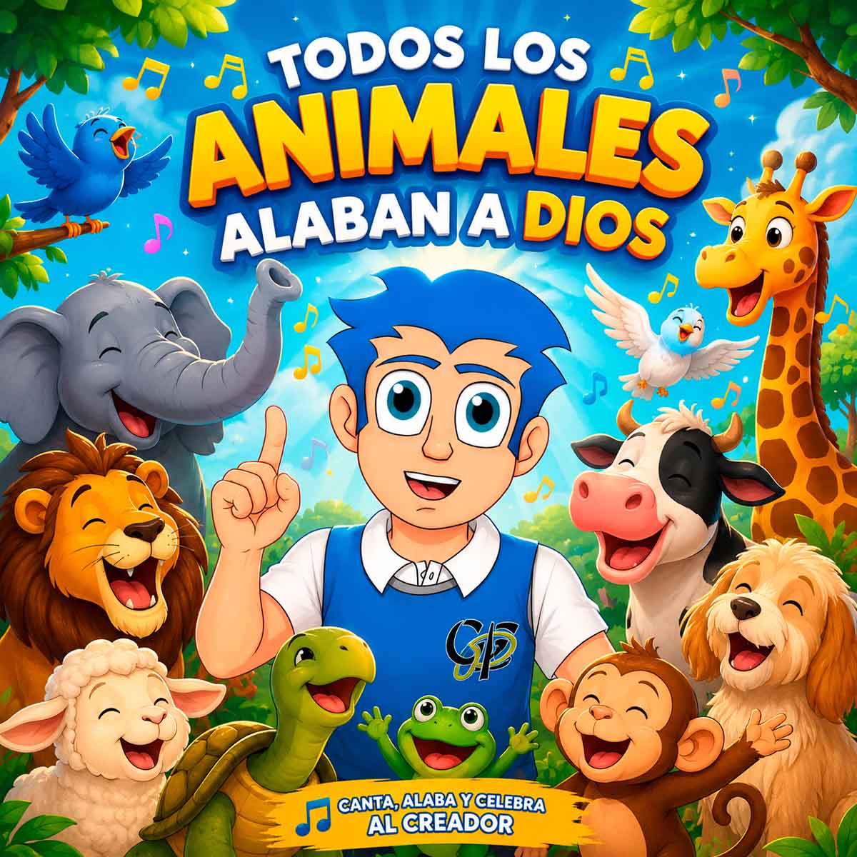 Portada de Dios hizo los animales de Godfy